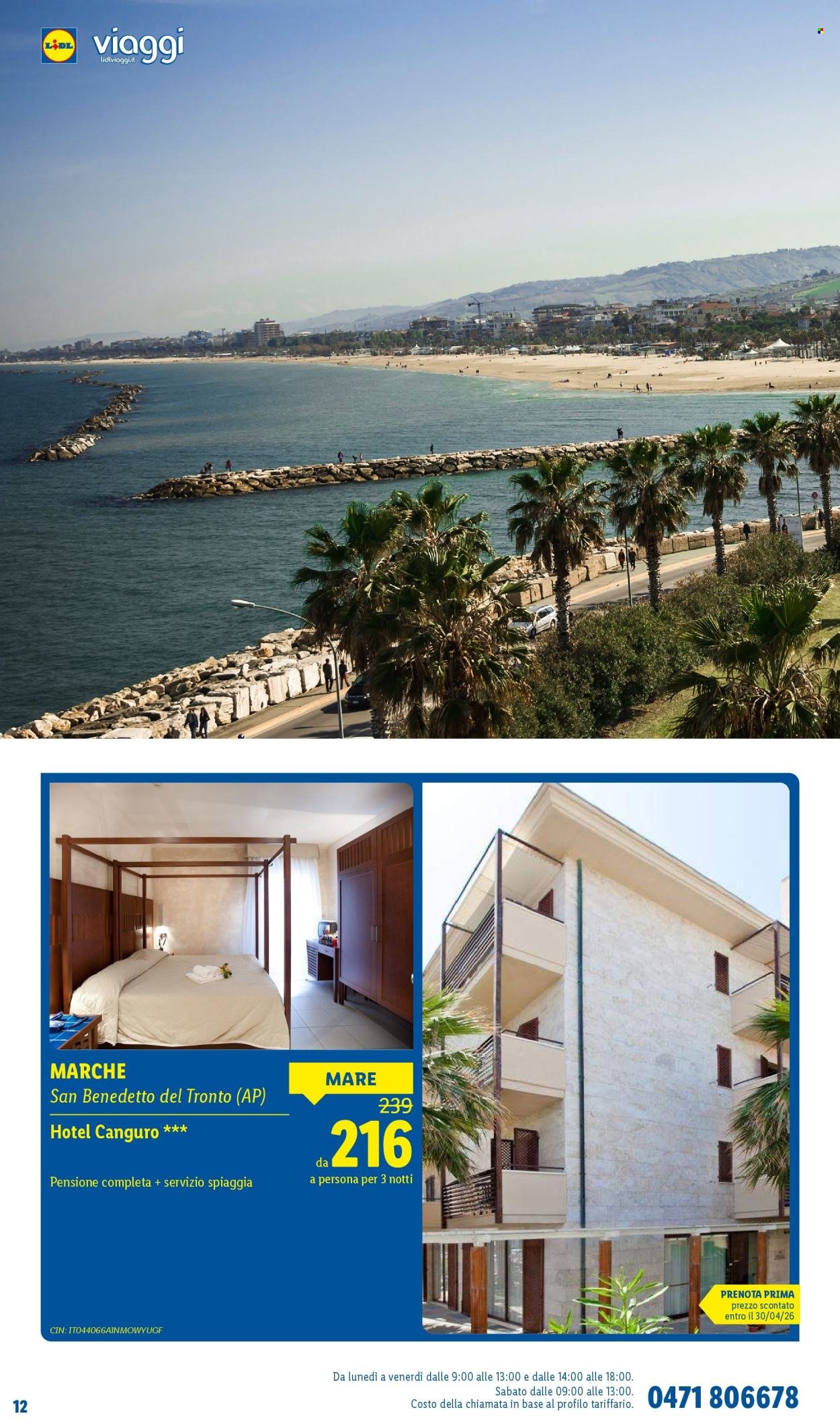 Offerta LIDL - Vacanze da sogno per la tua estate (2026-03-11)