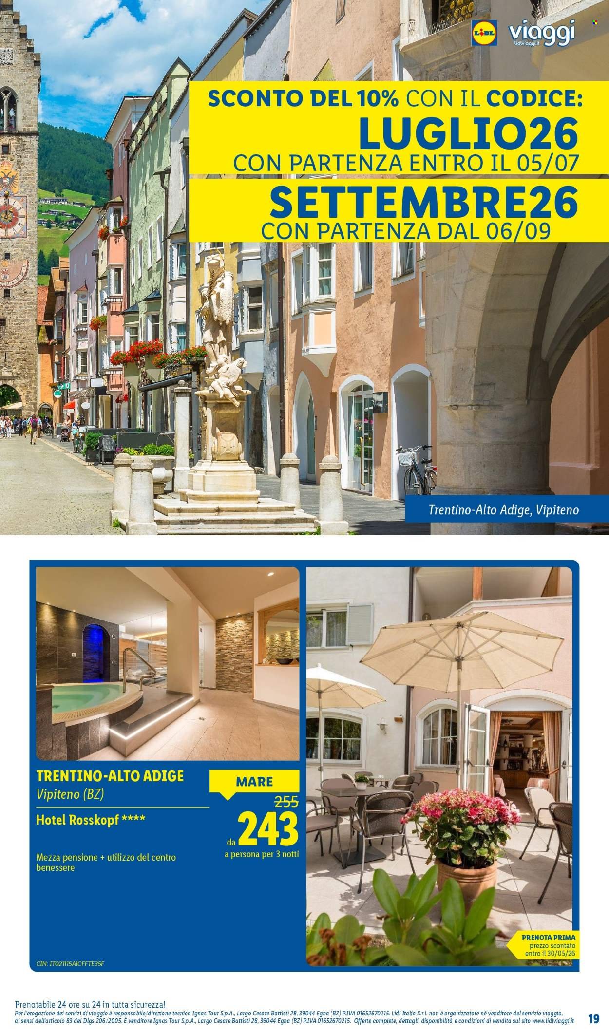 Offerta LIDL - Vacanze da sogno per la tua estate (2026-03-11)