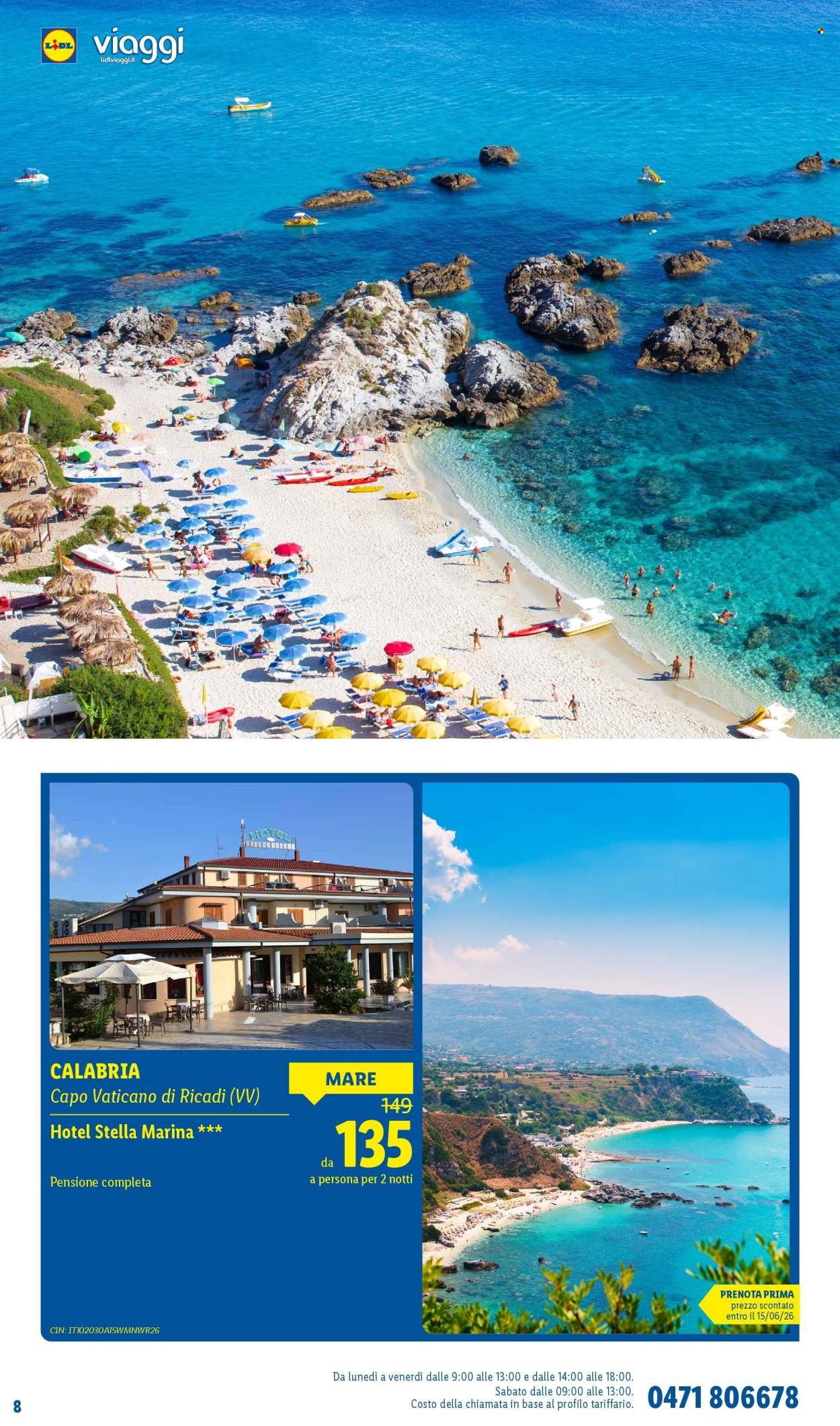 Offerta LIDL - Vacanze da sogno per la tua estate (2026-03-11)