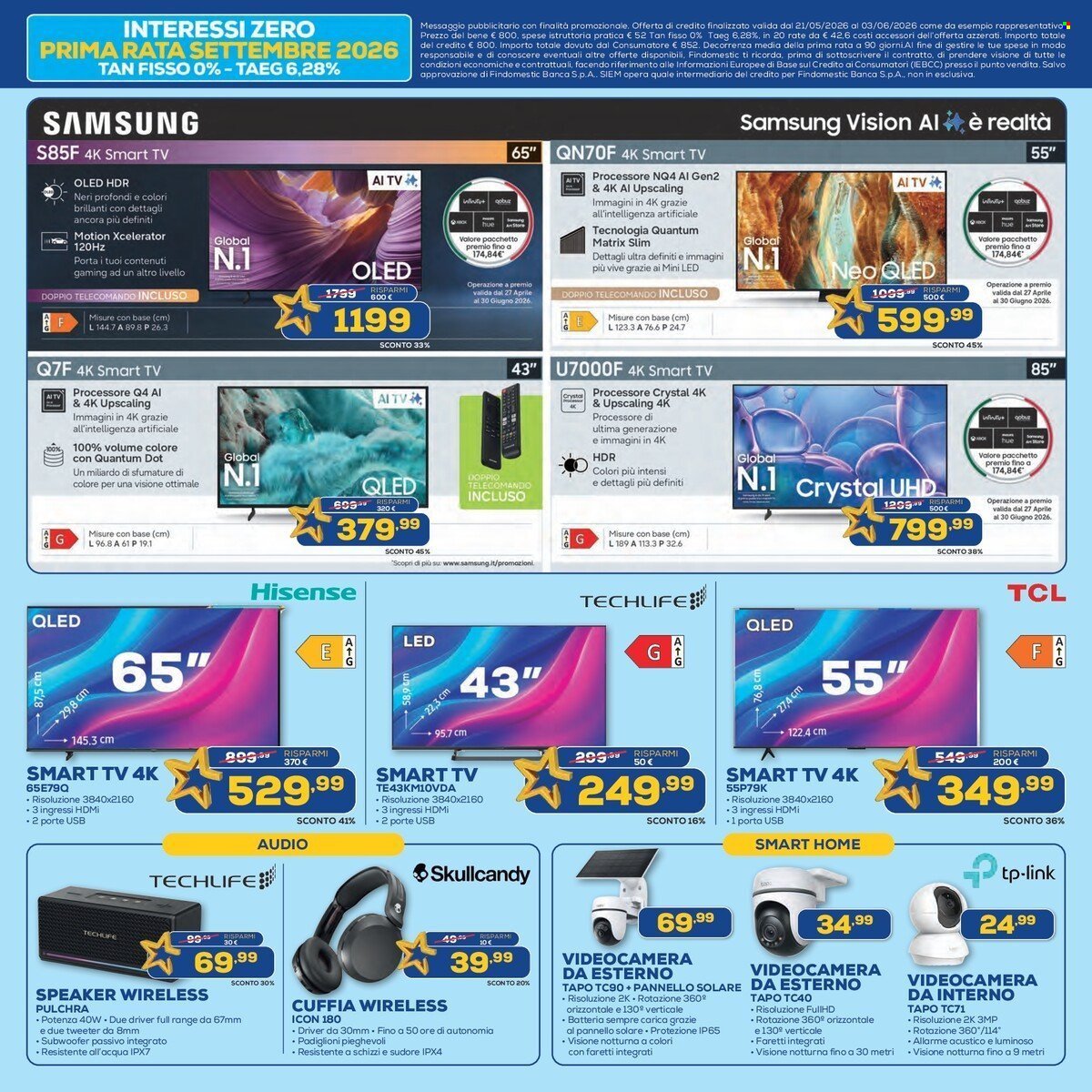 Volantino EURONICS - CONVENIENZA STELLARE (2026-05-21 - 2026-06-03)