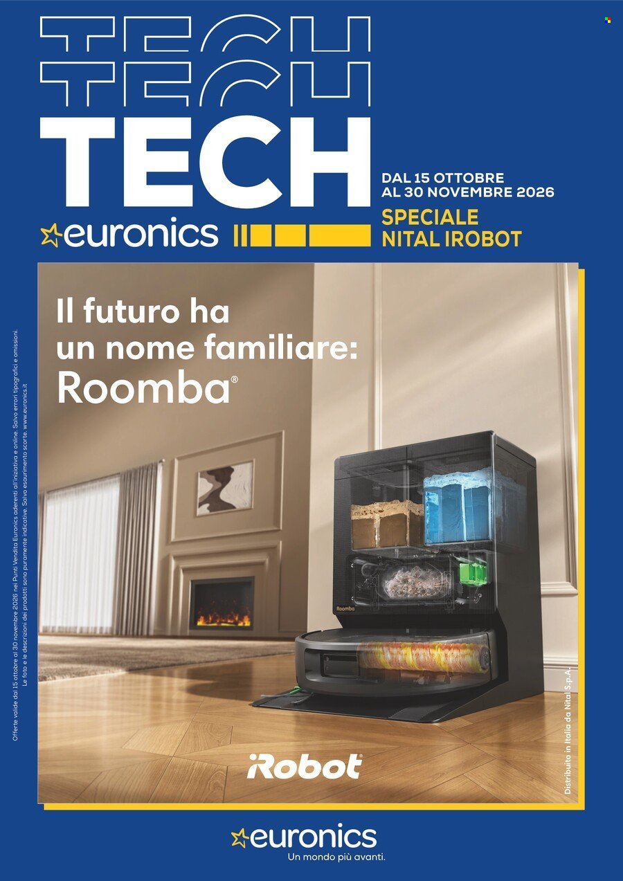 Volantino EURONICS - Speciale Nital iRobot