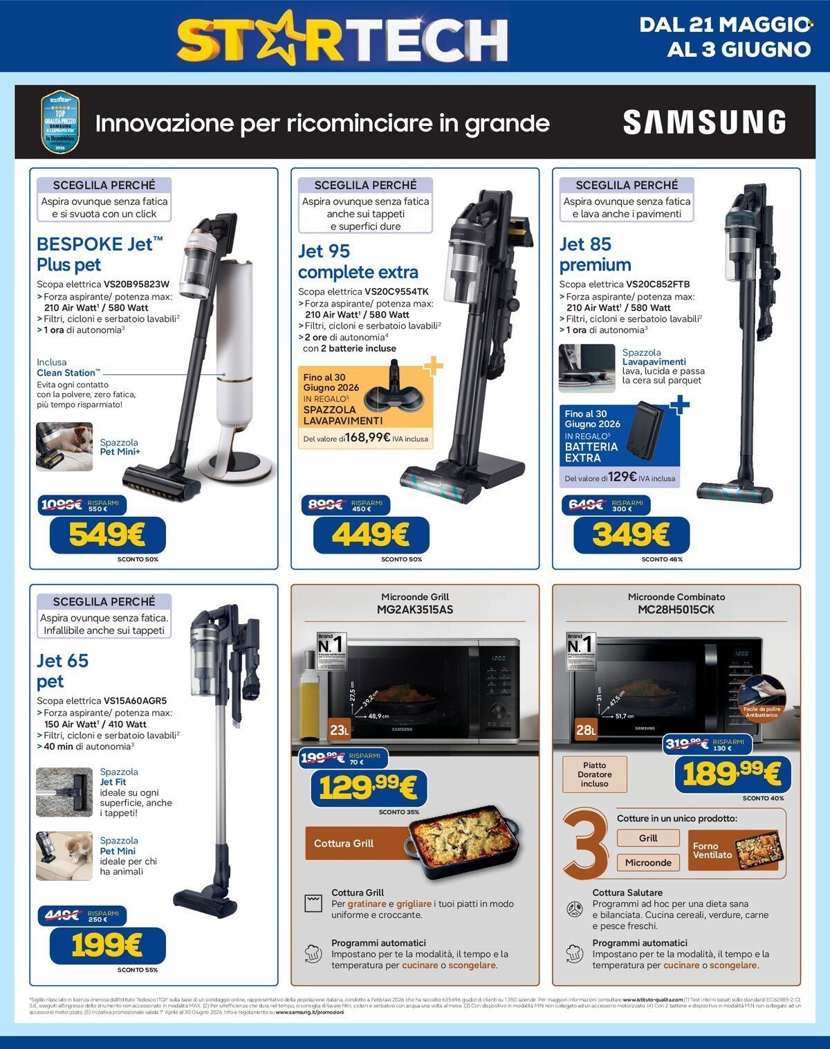 Volantino EURONICS - STARTECH - TANTI PRODOTTI IMPERDIBILI (2026-05-21 - 2026-06-03)