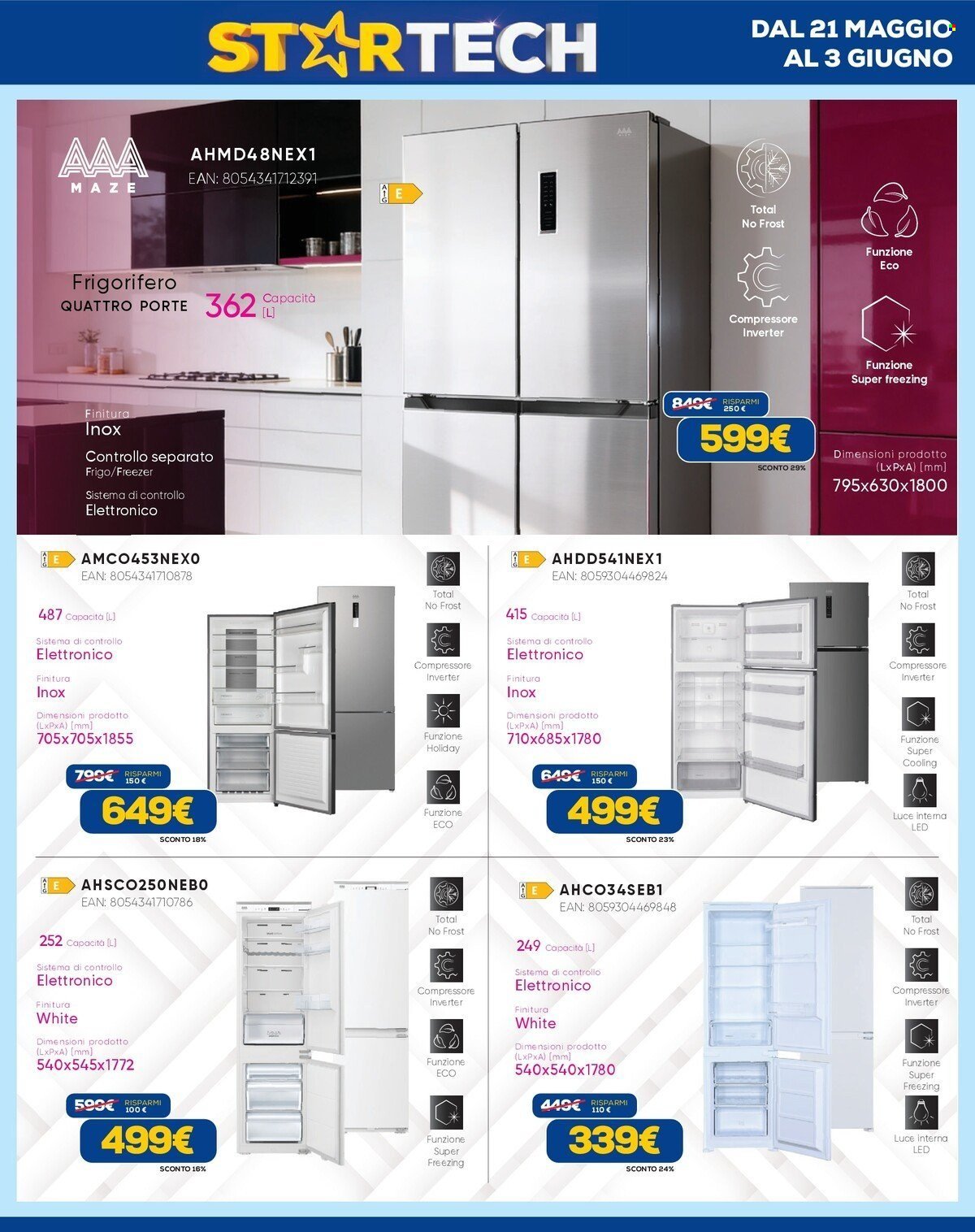 Volantino EURONICS - STARTECH - TANTI PRODOTTI IMPERDIBILI (2026-05-21 - 2026-06-03)