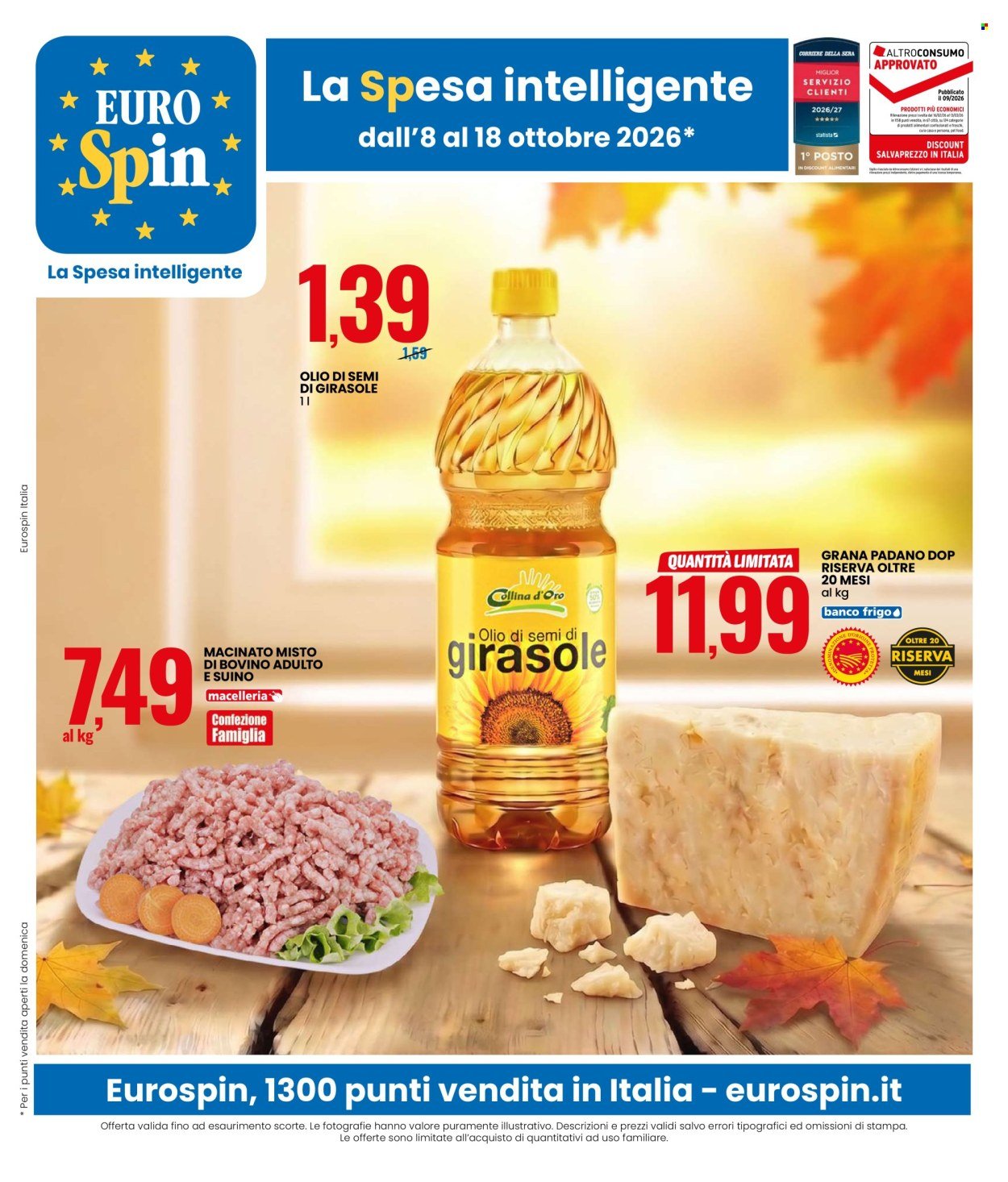 Volantino EUROSPIN - Da giovedì 8 2026