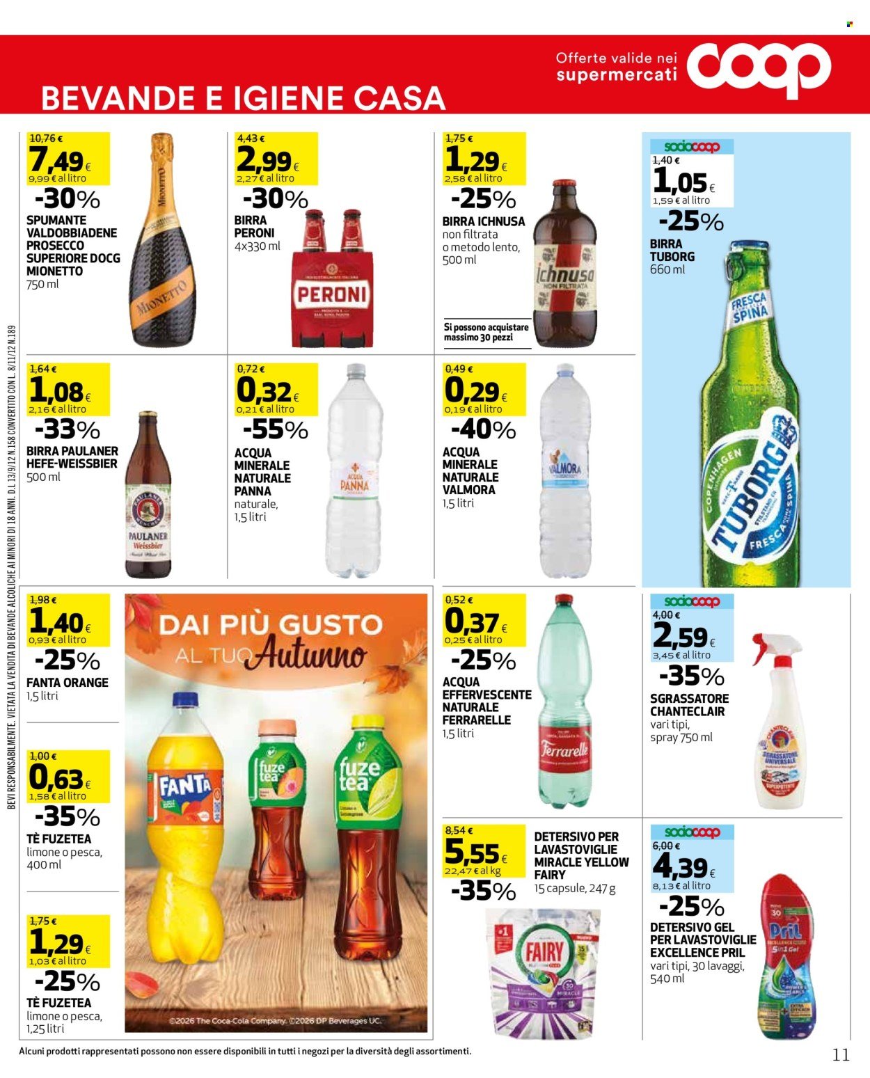 Volantino COOP - Prezzi ribassati soci
