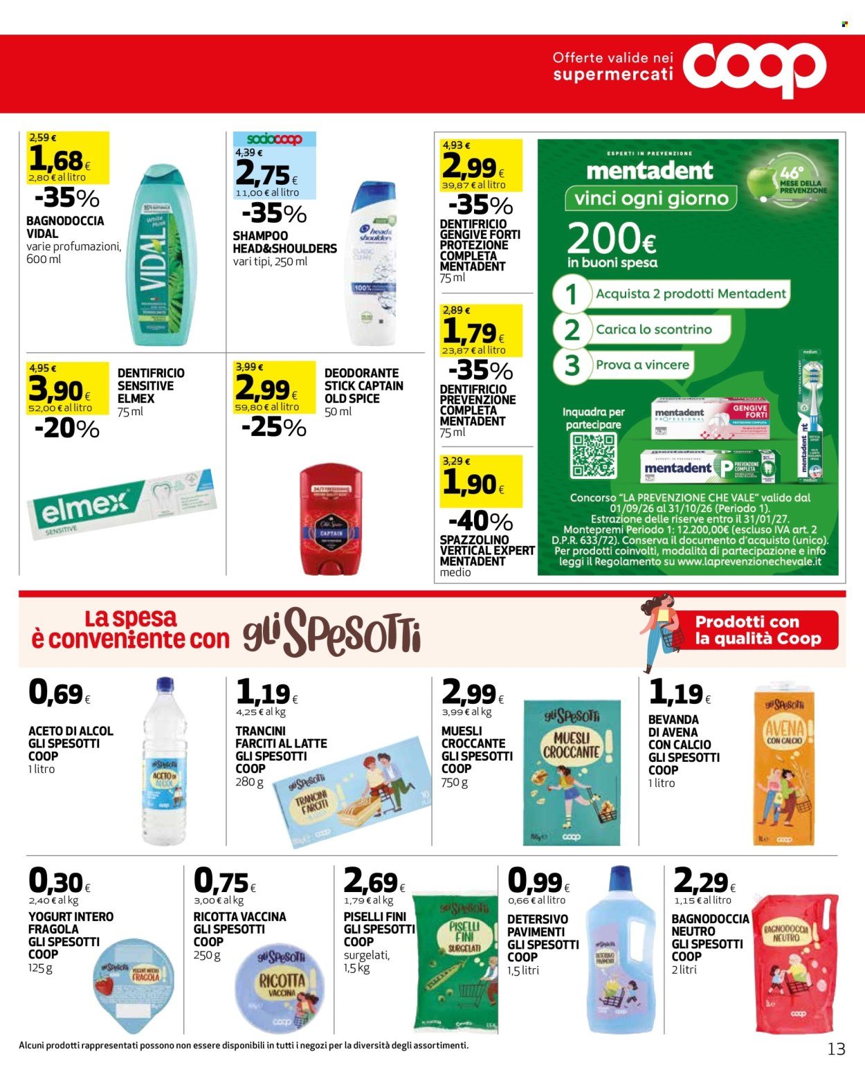 Volantino COOP - Prezzi ribassati soci