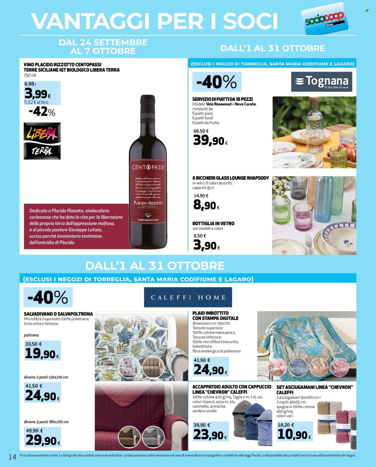 Volantino COOP - Prezzi ribassati soci