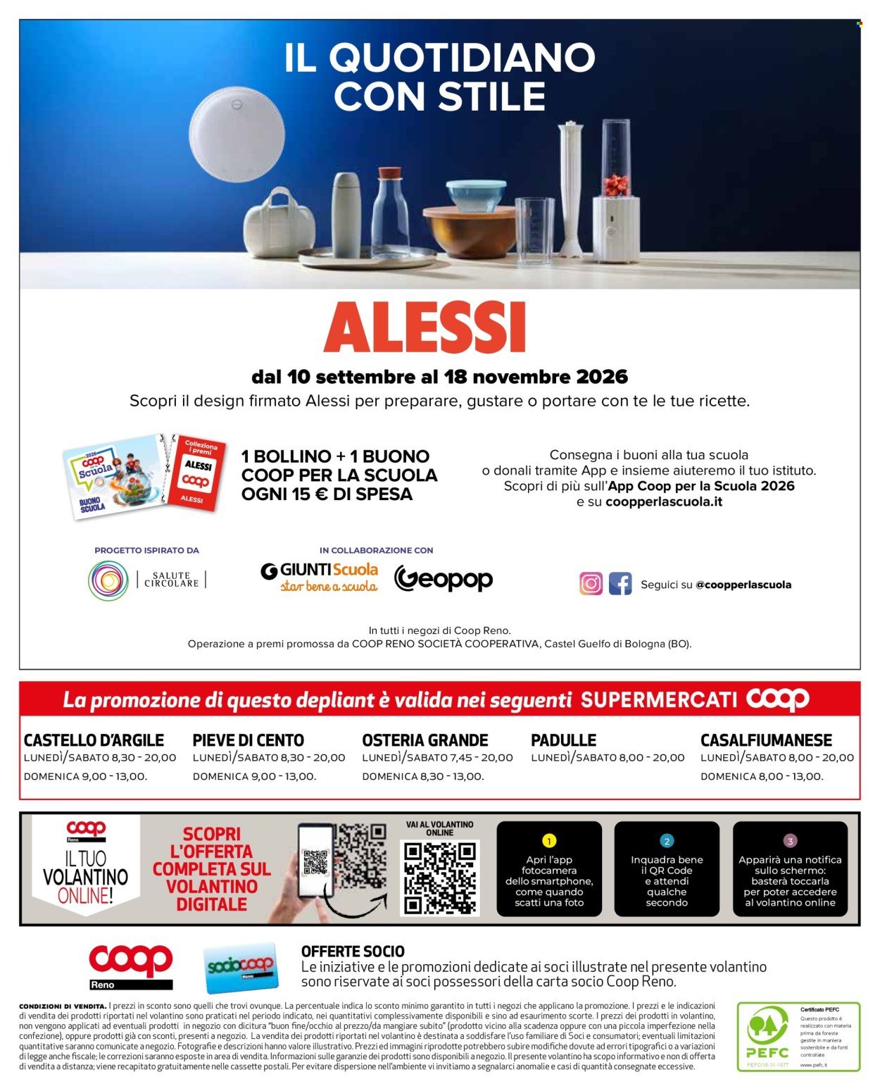 Volantino COOP - Prezzi ribassati soci