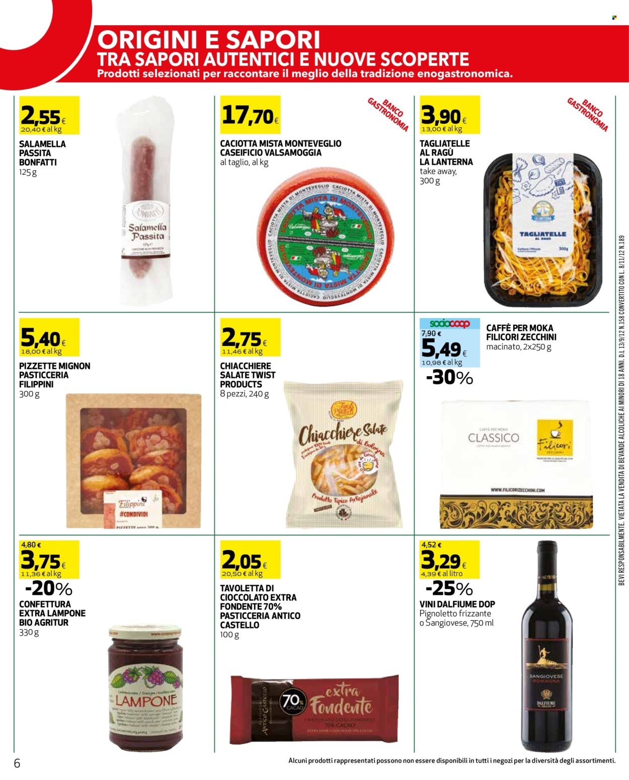 Volantino COOP - Prezzi ribassati soci