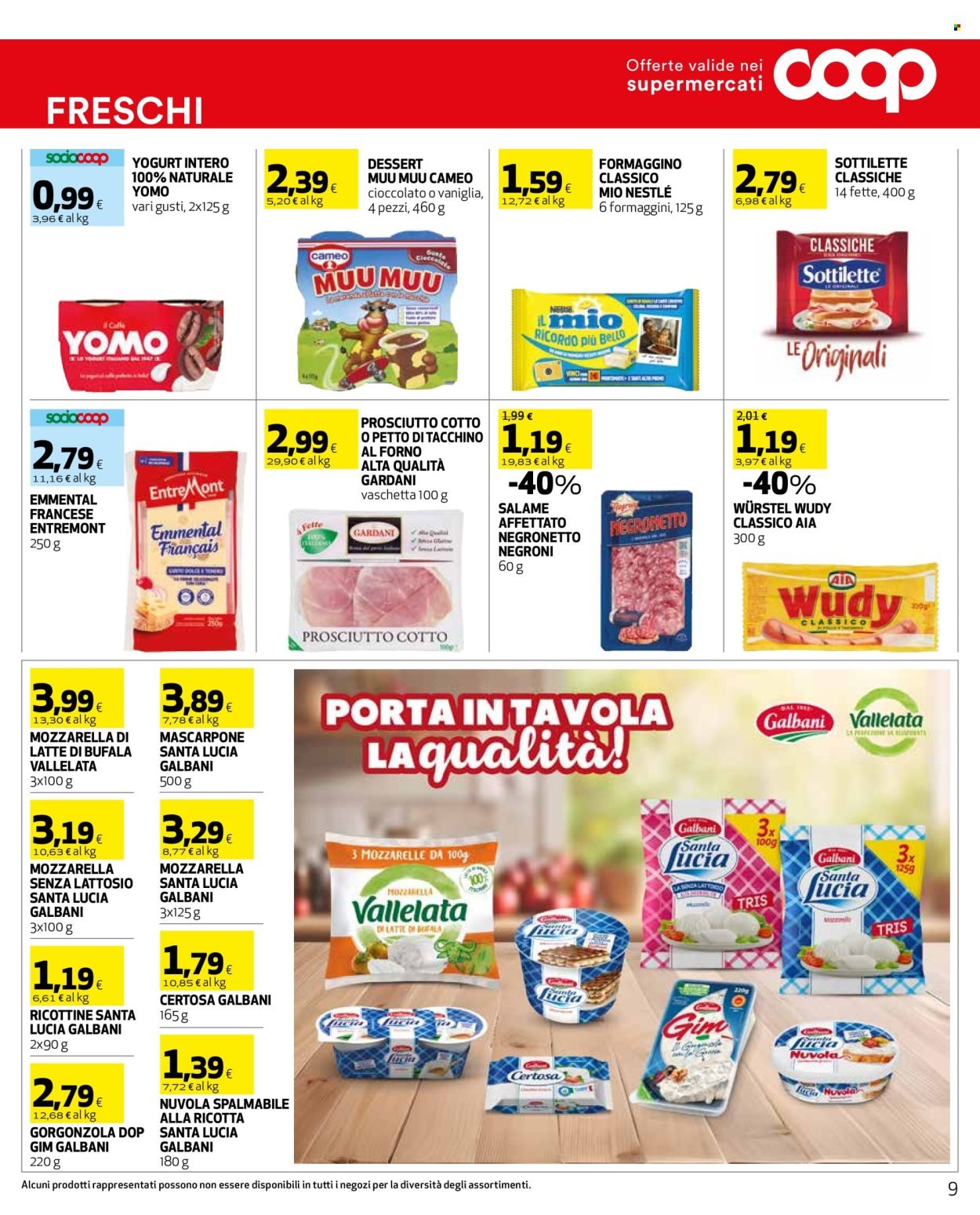 Volantino COOP - Prezzi ribassati soci