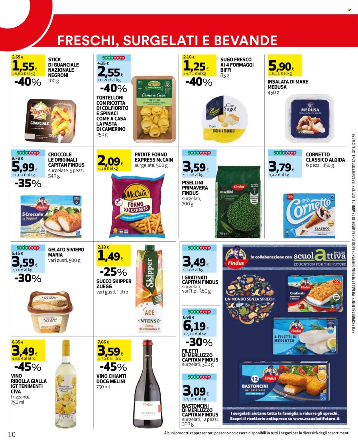 Volantino COOP - Prezzi ribassati soci