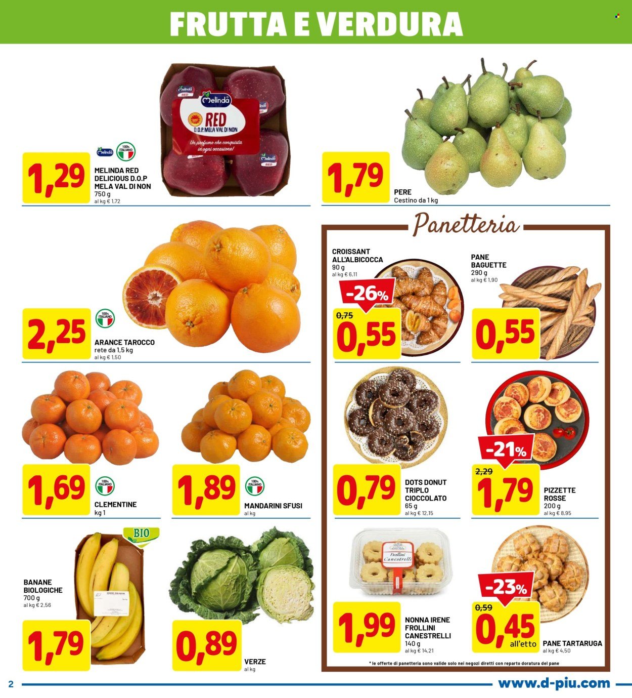 Volantino DPIÙ - SUPER OFFERTE 3X2 - PRENDI TRE PAGHI DUE (2026-01-05 - 2026-01-11)