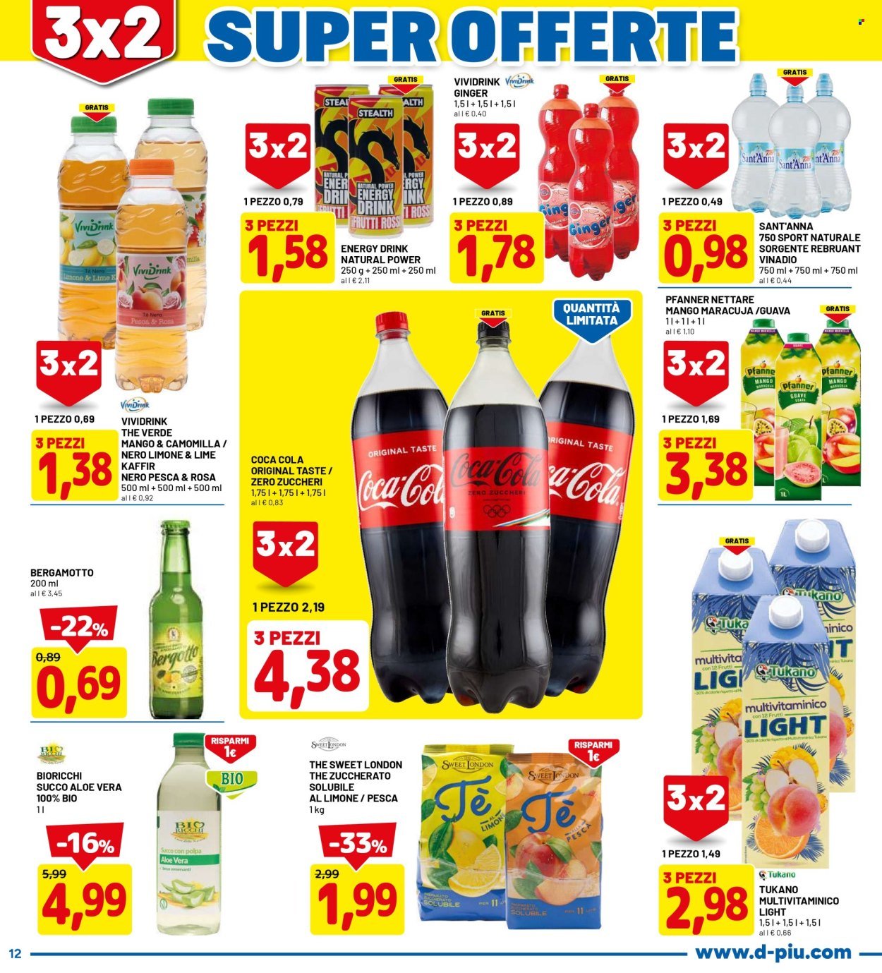 Volantino DPIÙ - SUPER OFFERTE 3X2 - PRENDI TRE PAGHI DUE (2026-01-05 - 2026-01-11)