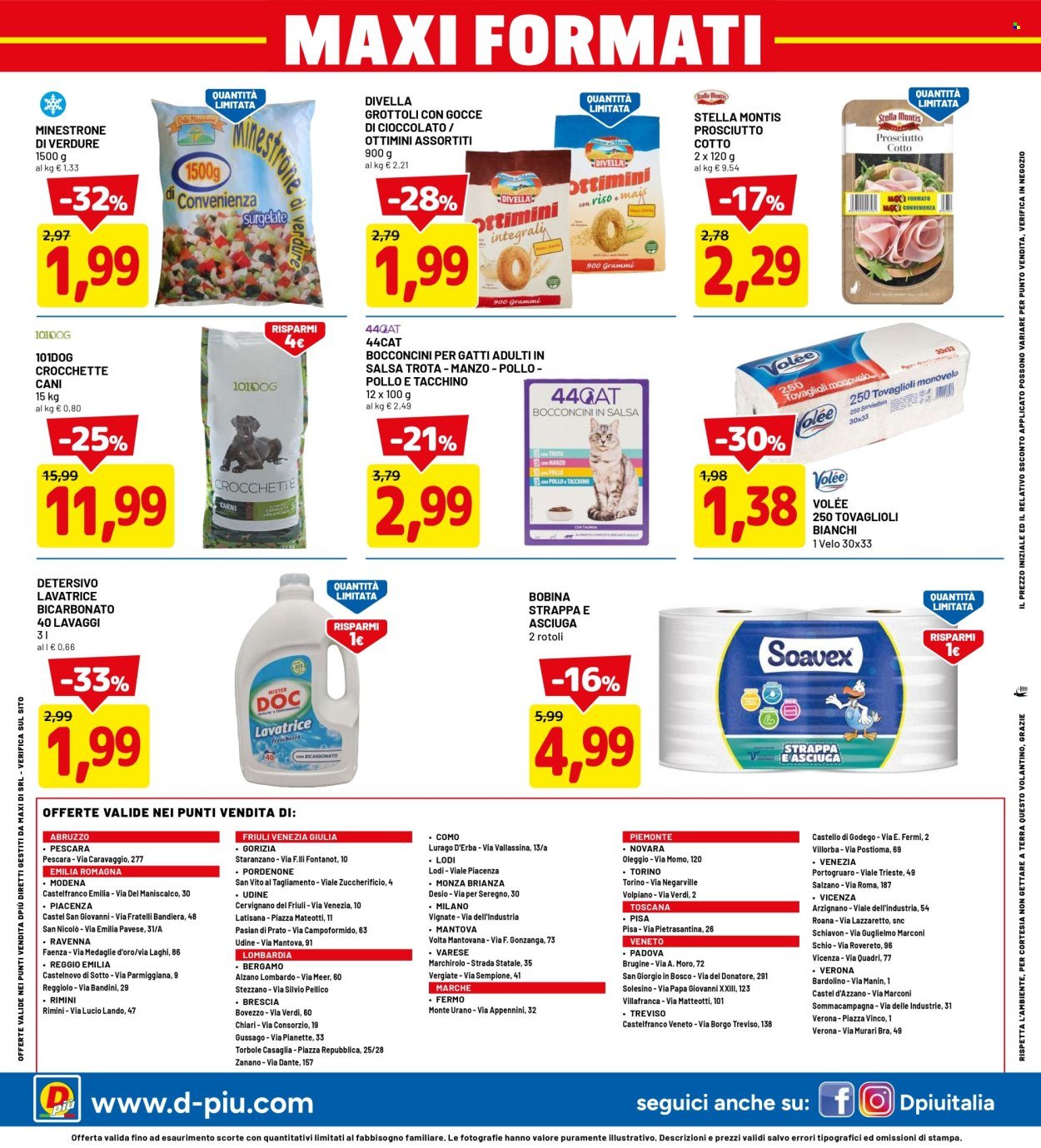 Volantino DPIÙ - SUPER OFFERTE 3X2 - PRENDI TRE PAGHI DUE (2026-01-05 - 2026-01-11)