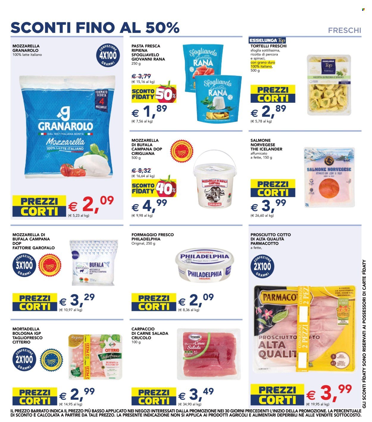 Volantino ESSELUNGA - Sconti fino al 50%