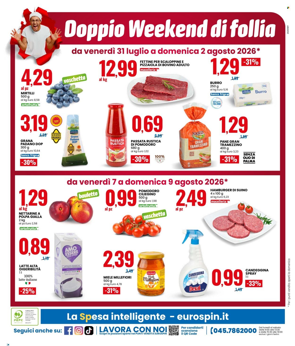 Volantino EUROSPIN - Da lunedì 27 luglio 2026