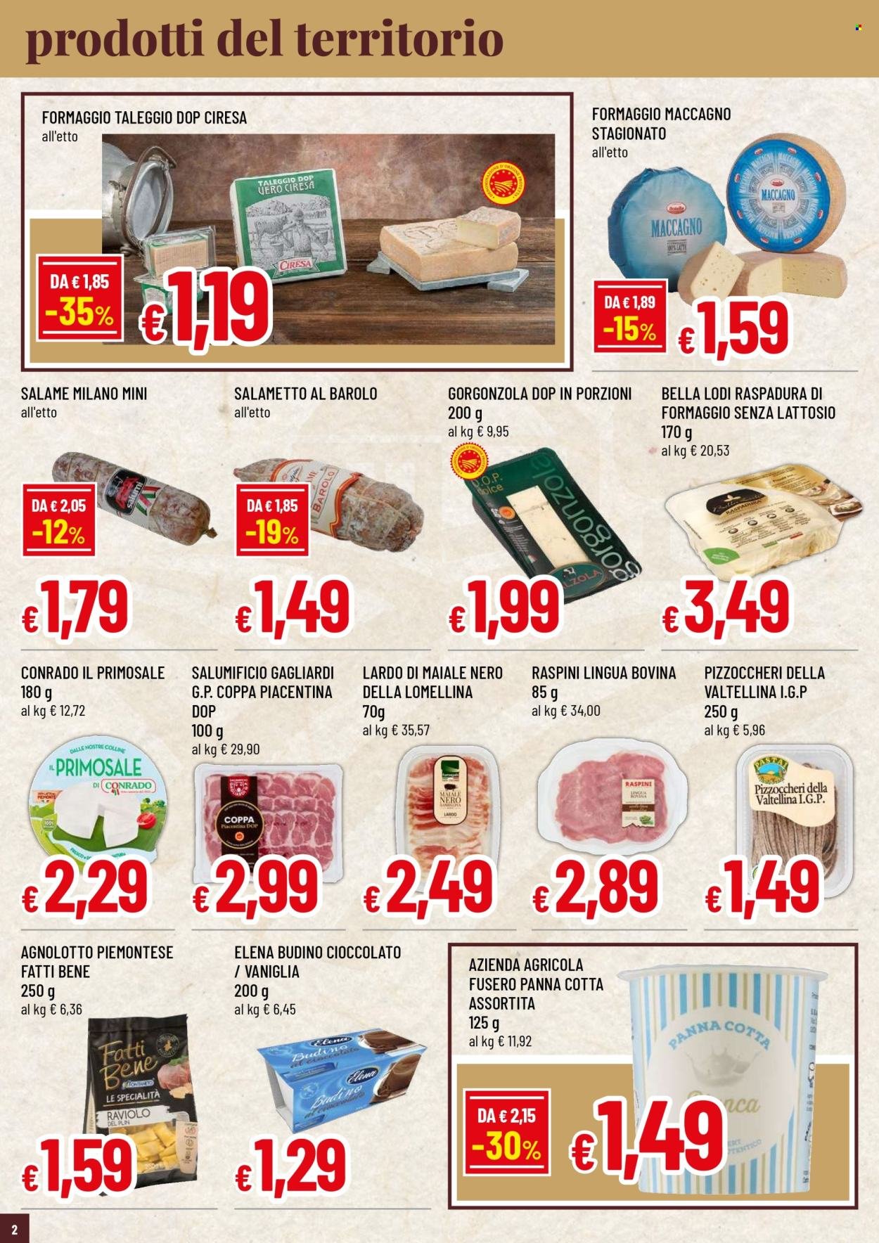 Volantino FAMILA - PRODOTTI DEL TERRITORIO