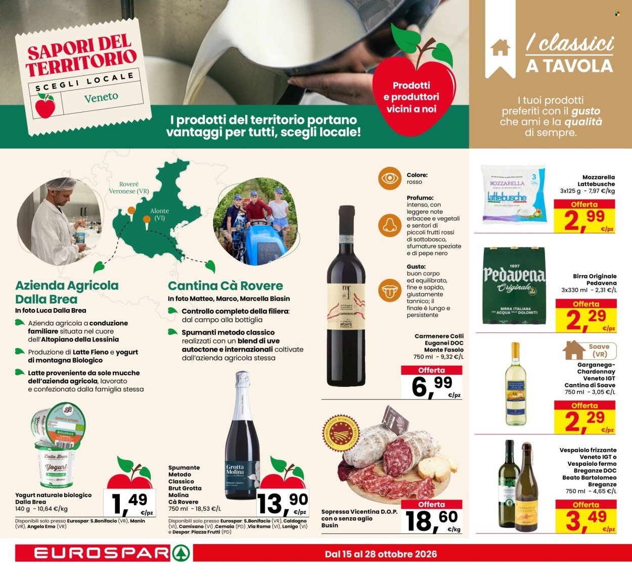 Volantino EUROSPAR - Prezzi Piuma