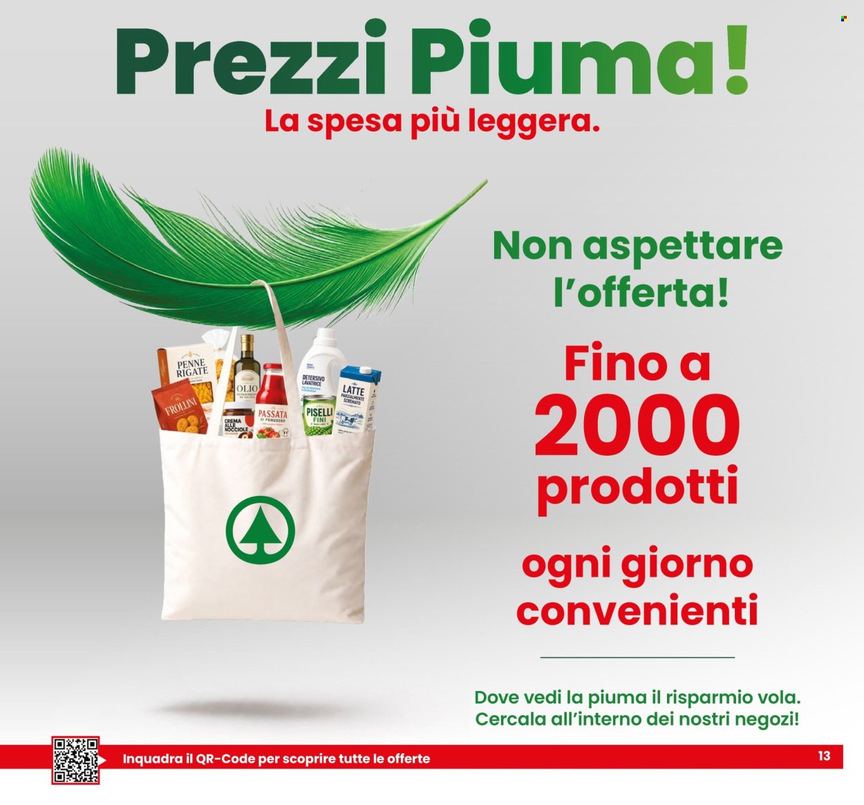 Volantino EUROSPAR - Prezzi Piuma