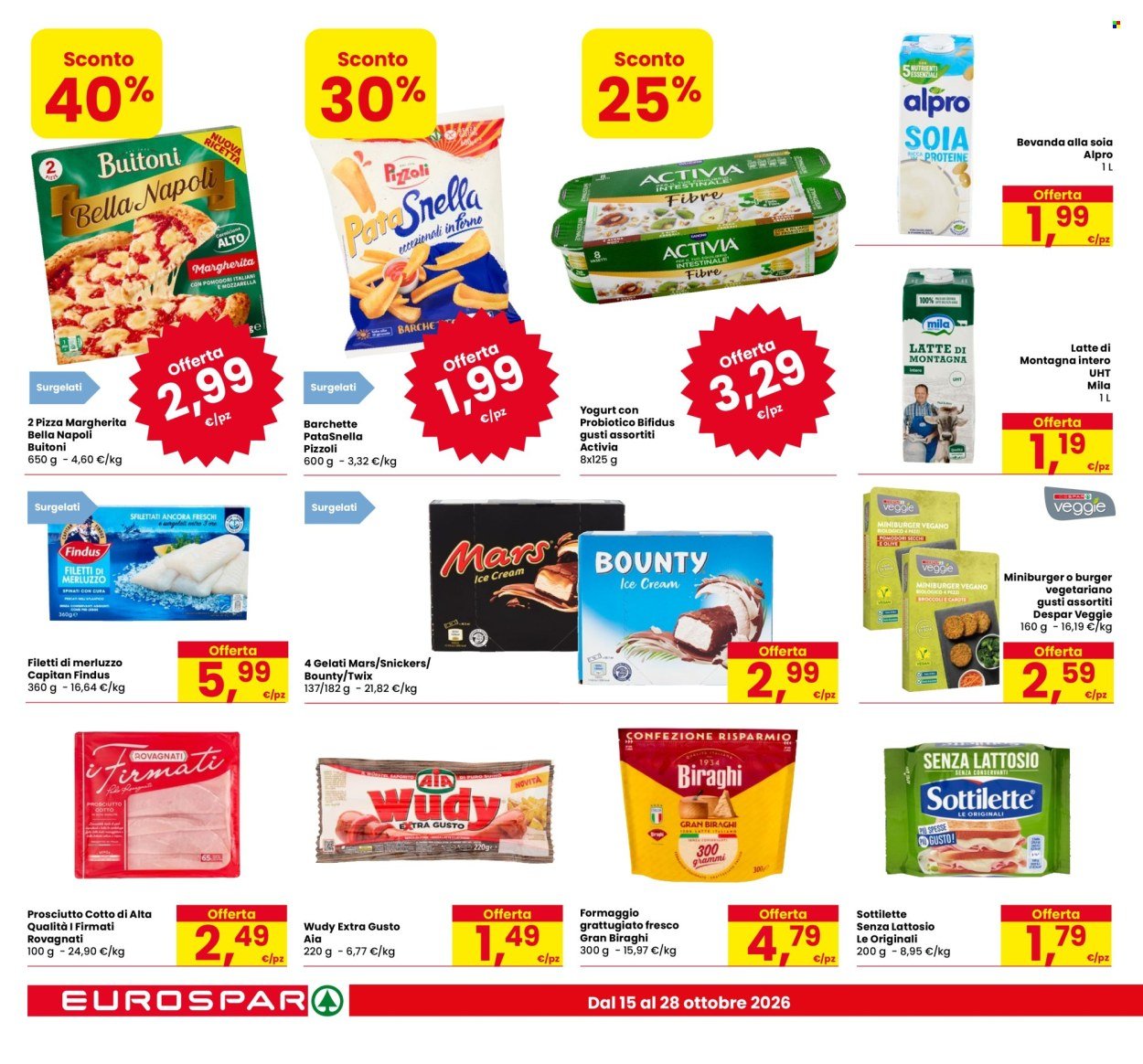 Volantino EUROSPAR - Prezzi Piuma