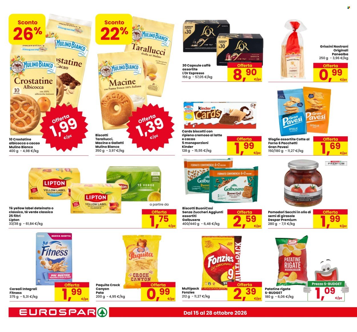 Volantino EUROSPAR - Prezzi Piuma