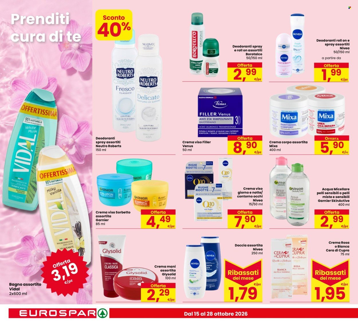 Volantino EUROSPAR - Prezzi Piuma