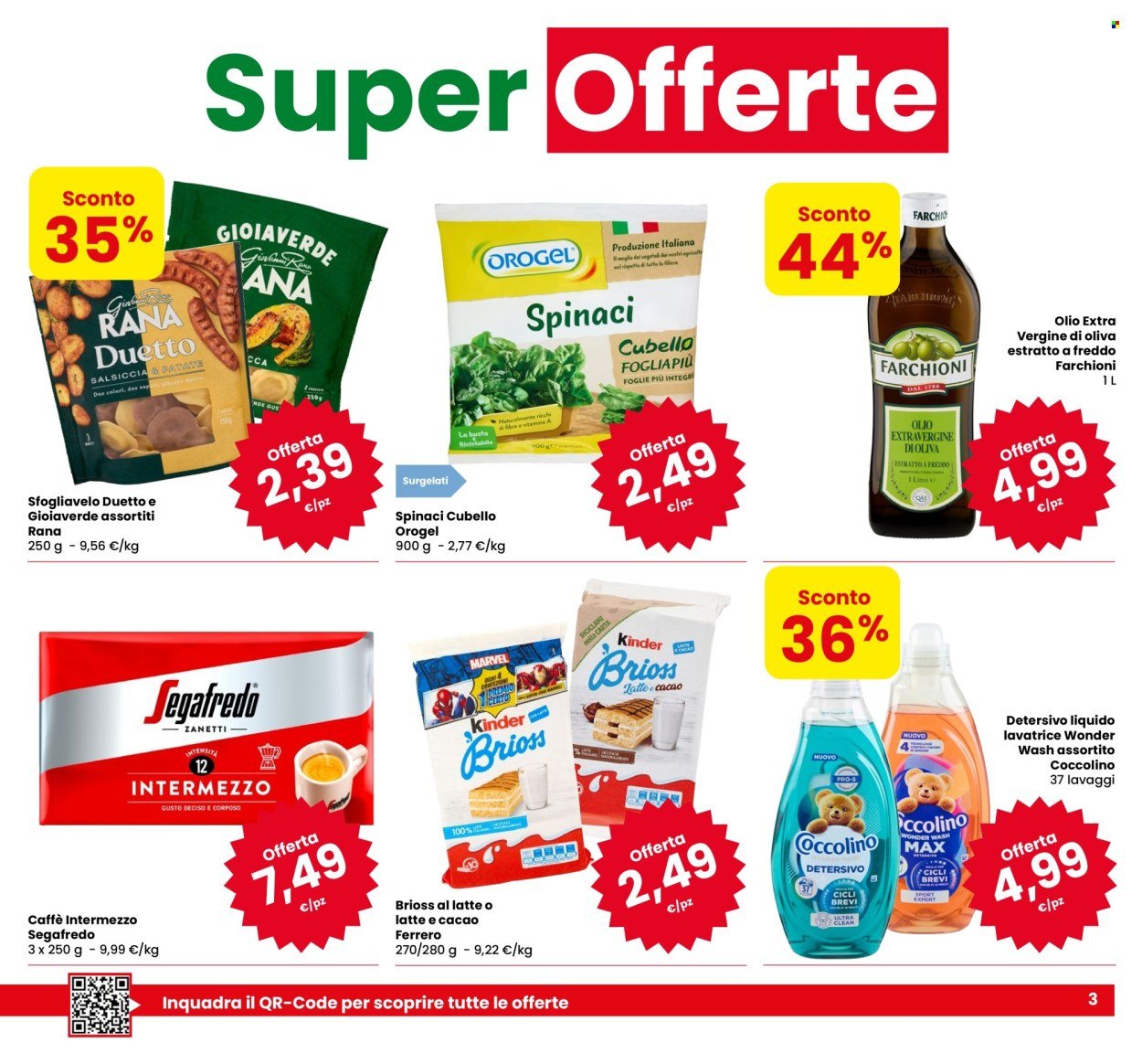 Volantino EUROSPAR - Prezzi Piuma