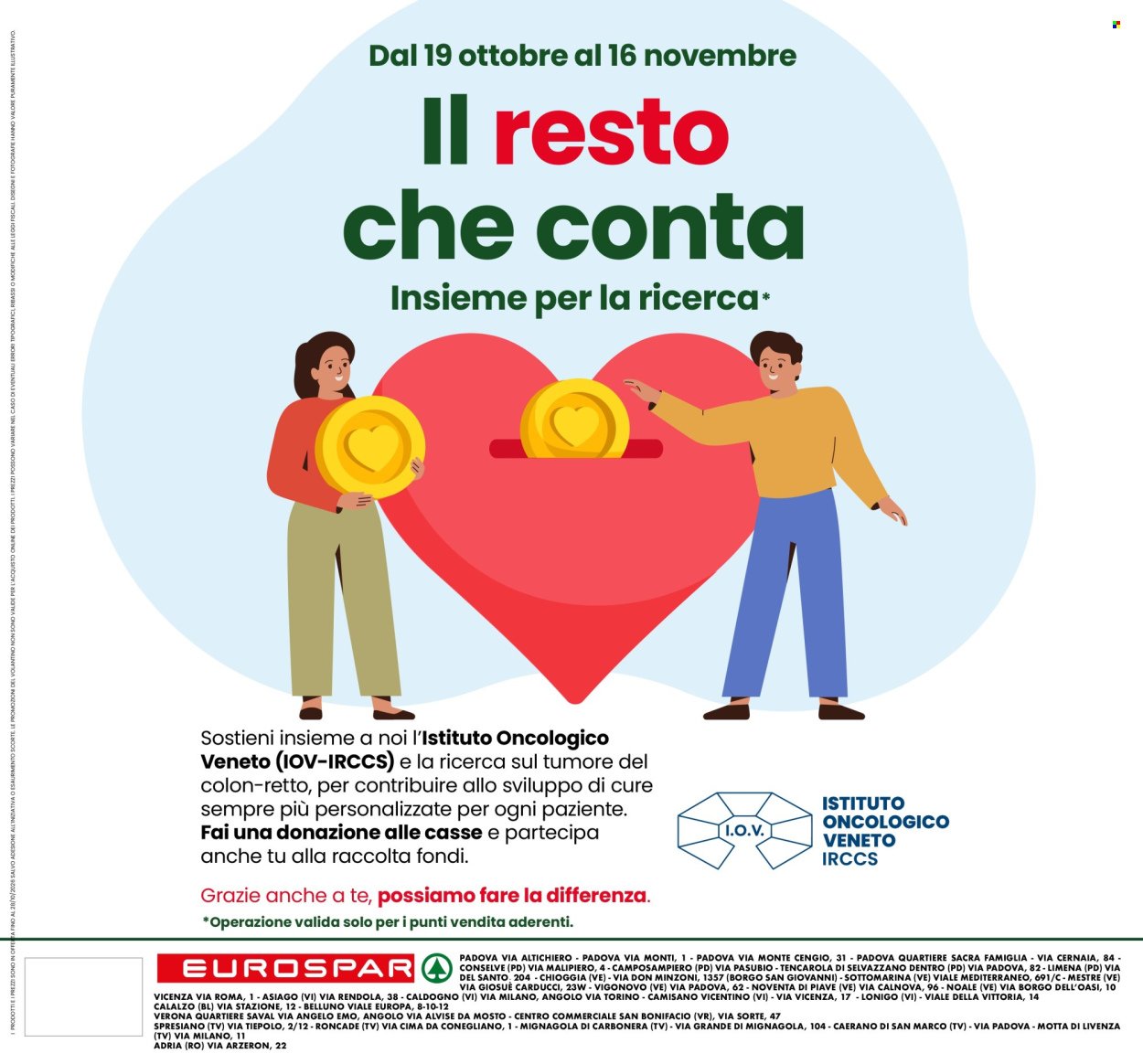 Volantino EUROSPAR - Prezzi Piuma