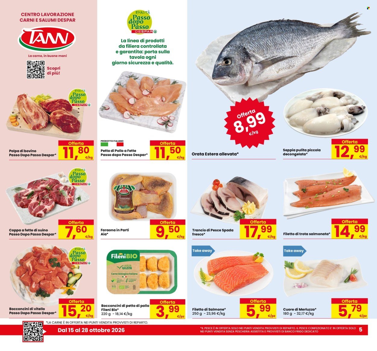 Volantino EUROSPAR - Prezzi Piuma