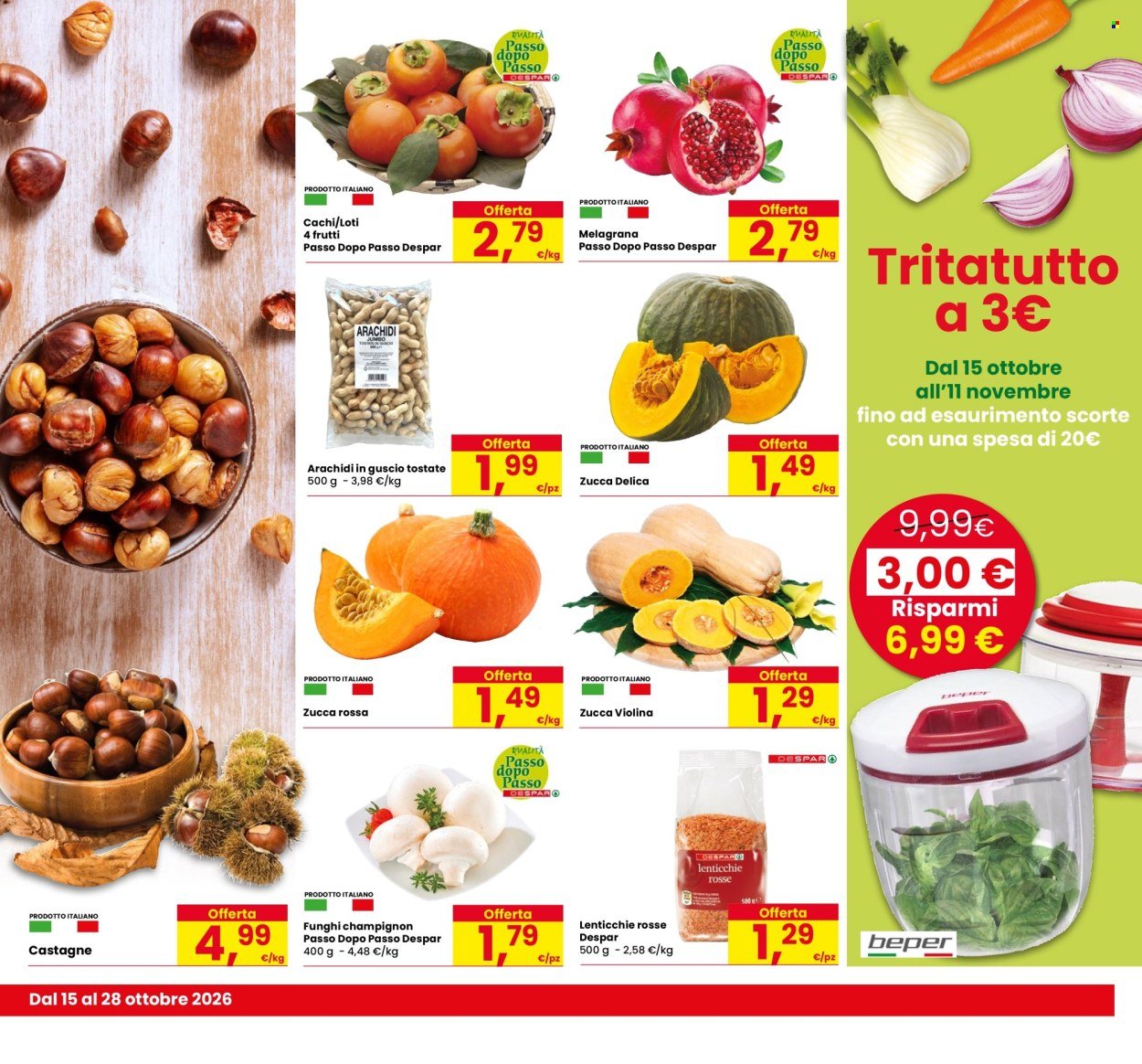 Volantino EUROSPAR - Prezzi Piuma