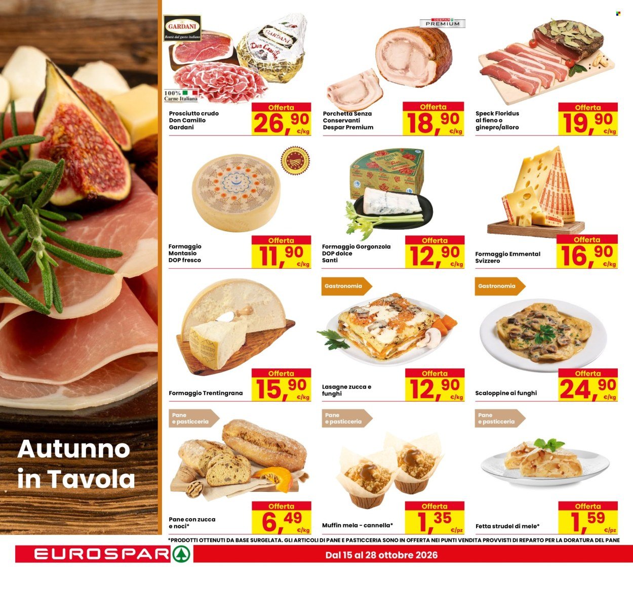 Volantino EUROSPAR - Prezzi Piuma