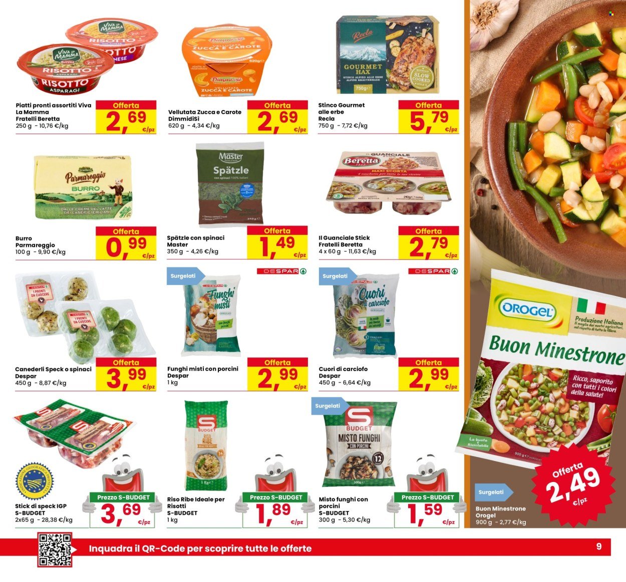 Volantino EUROSPAR - Prezzi Piuma