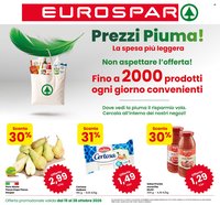 Volantino EUROSPAR - Prezzi Piuma