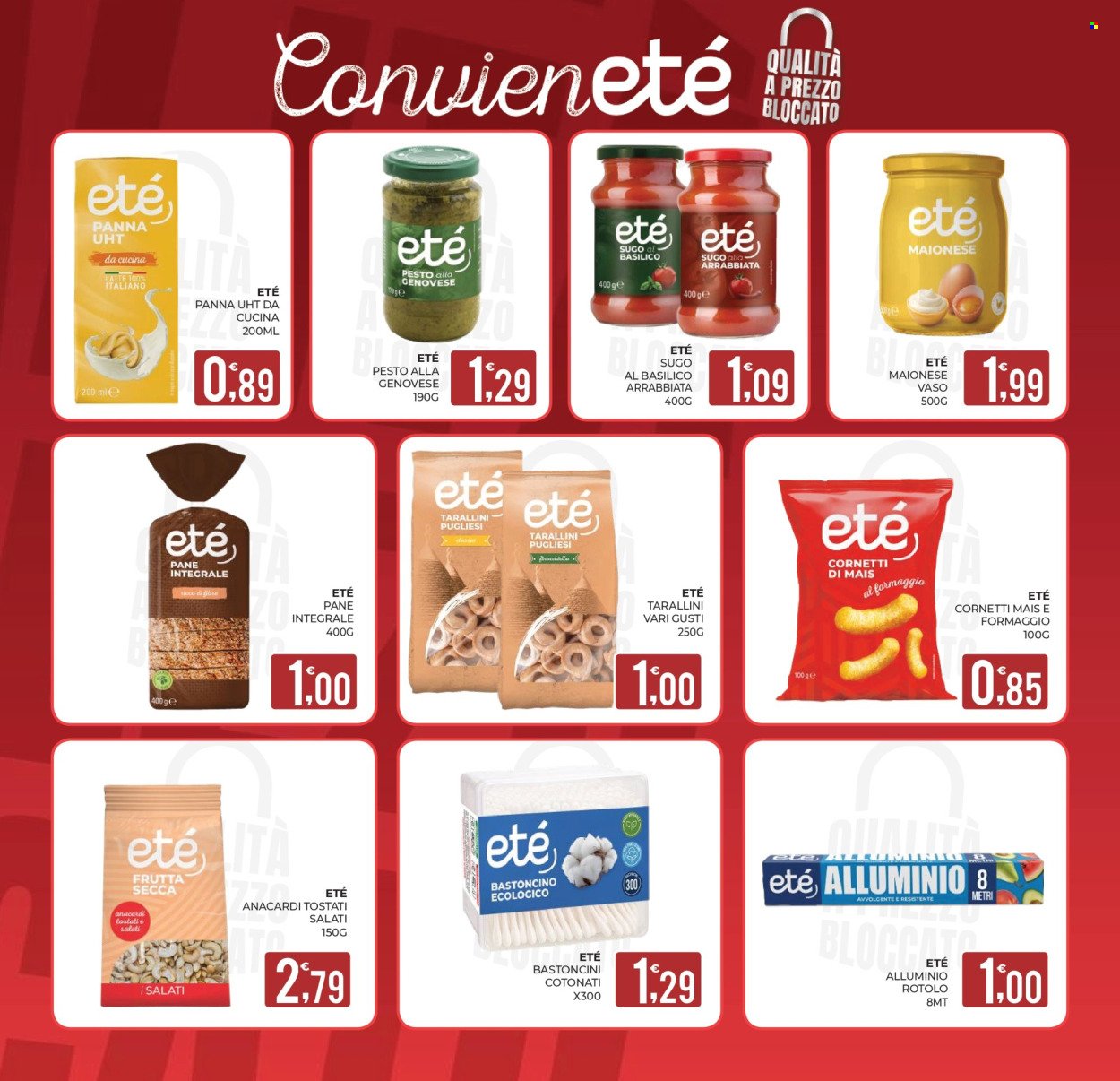 Volantino ETÉ - Da martedì 22 settembre 2026