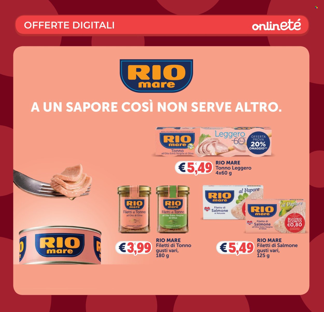 Volantino ETÉ - Da martedì 22 settembre 2026
