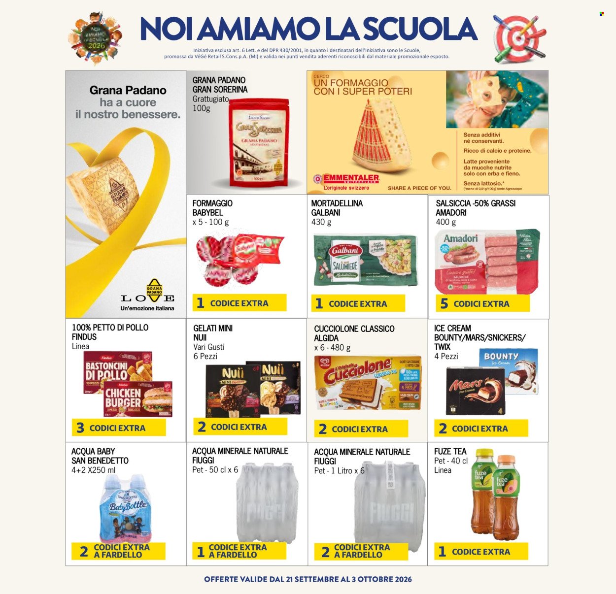 Volantino ETÉ - Da martedì 22 settembre 2026
