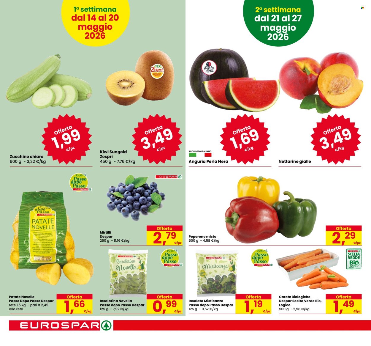 Volantino EUROSPAR - SOTTOCOSTO (2026-05-14 - 2026-05-23)
