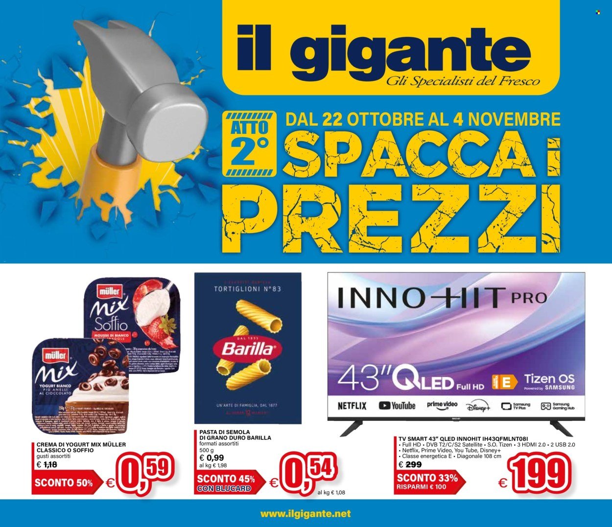 Volantino IL GIGANTE - Spacca i Prezzi