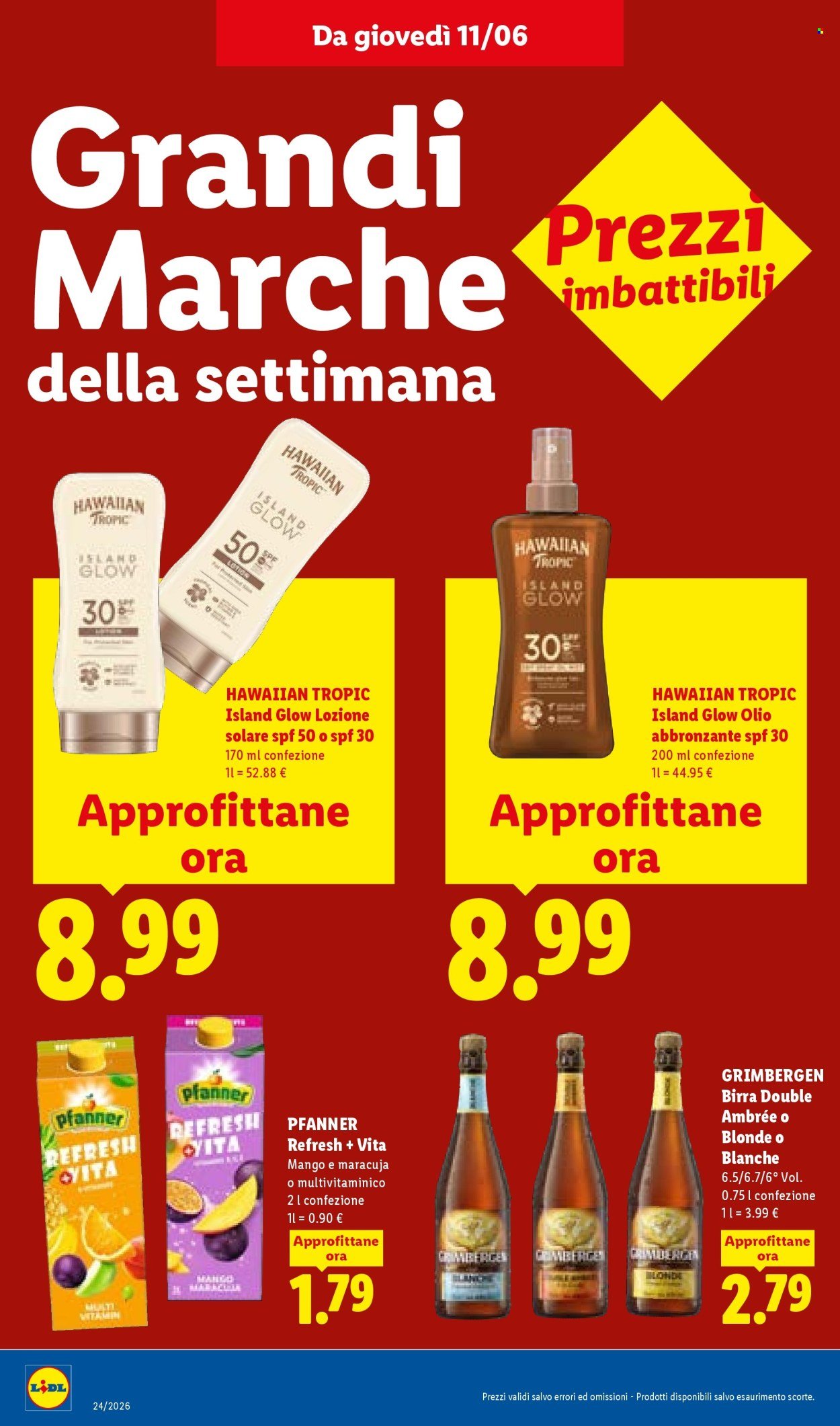 Volantino LIDL - Da giovedì 11 2026