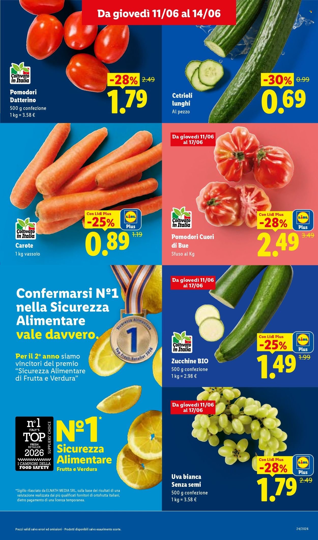 Volantino LIDL - Da giovedì 11 2026