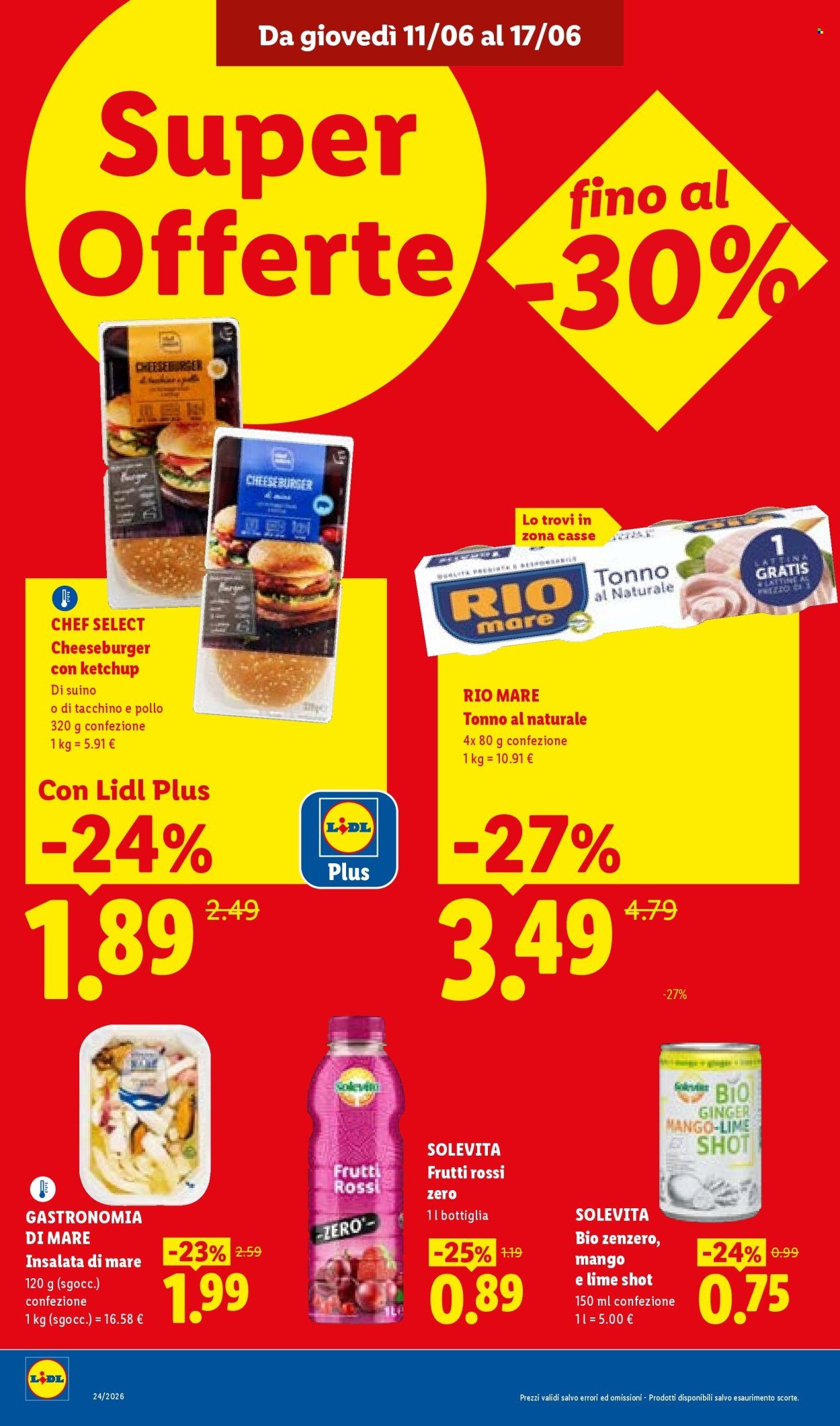 Volantino LIDL - Da giovedì 11 2026