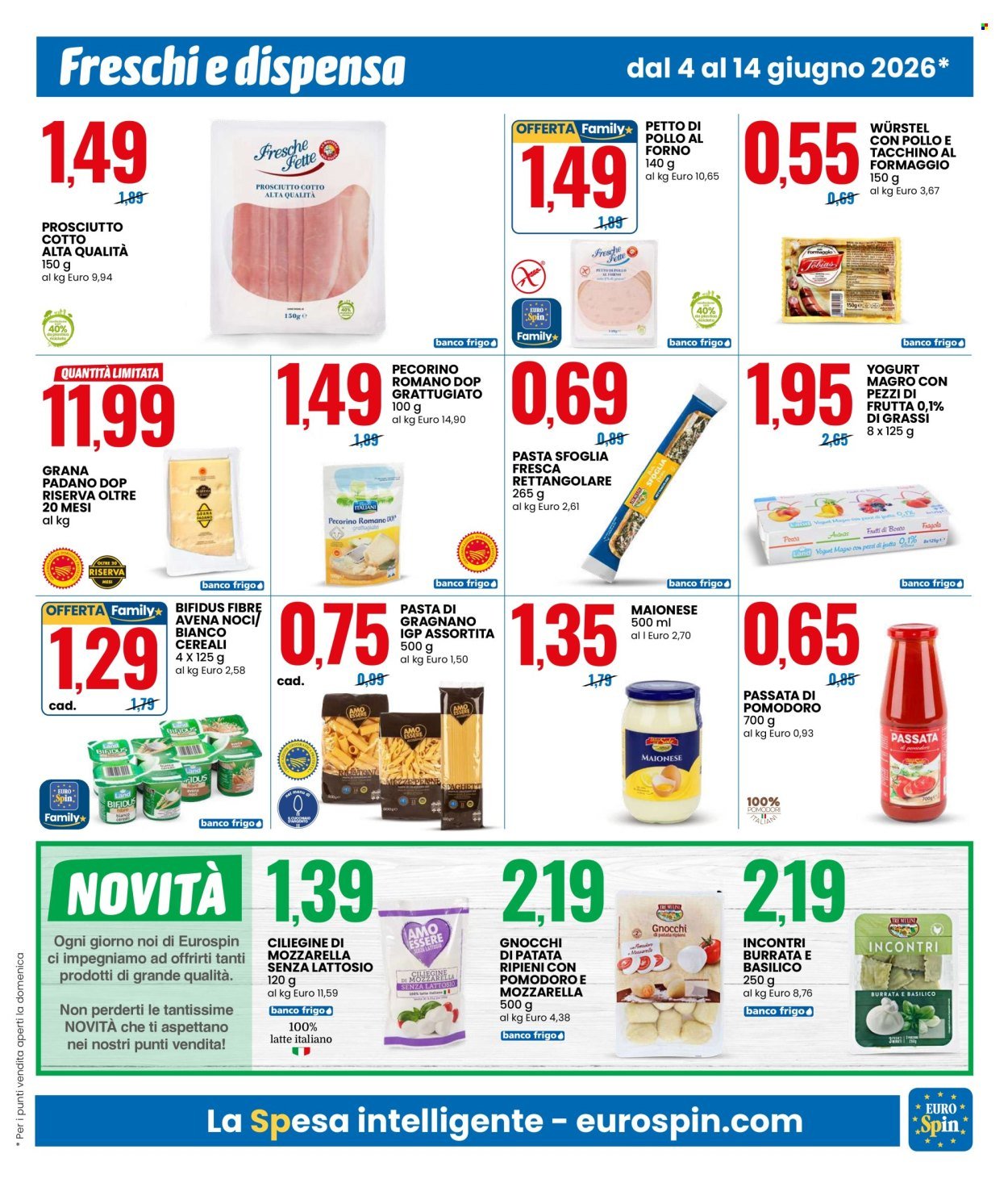 Volantino EUROSPIN - Da giovedì 4 2026