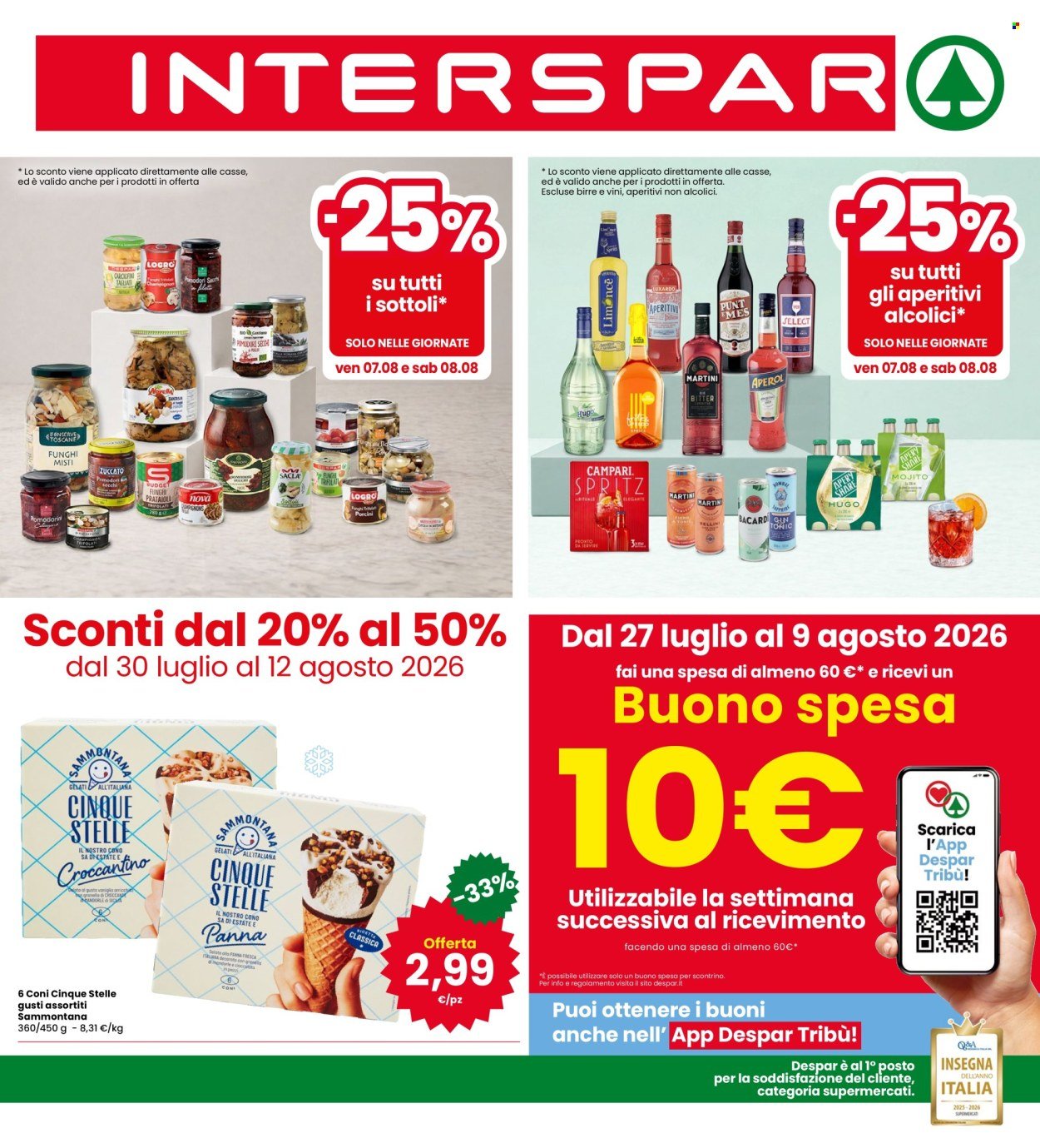 Volantino INTERSPAR - Sconti dal 20% al 50%