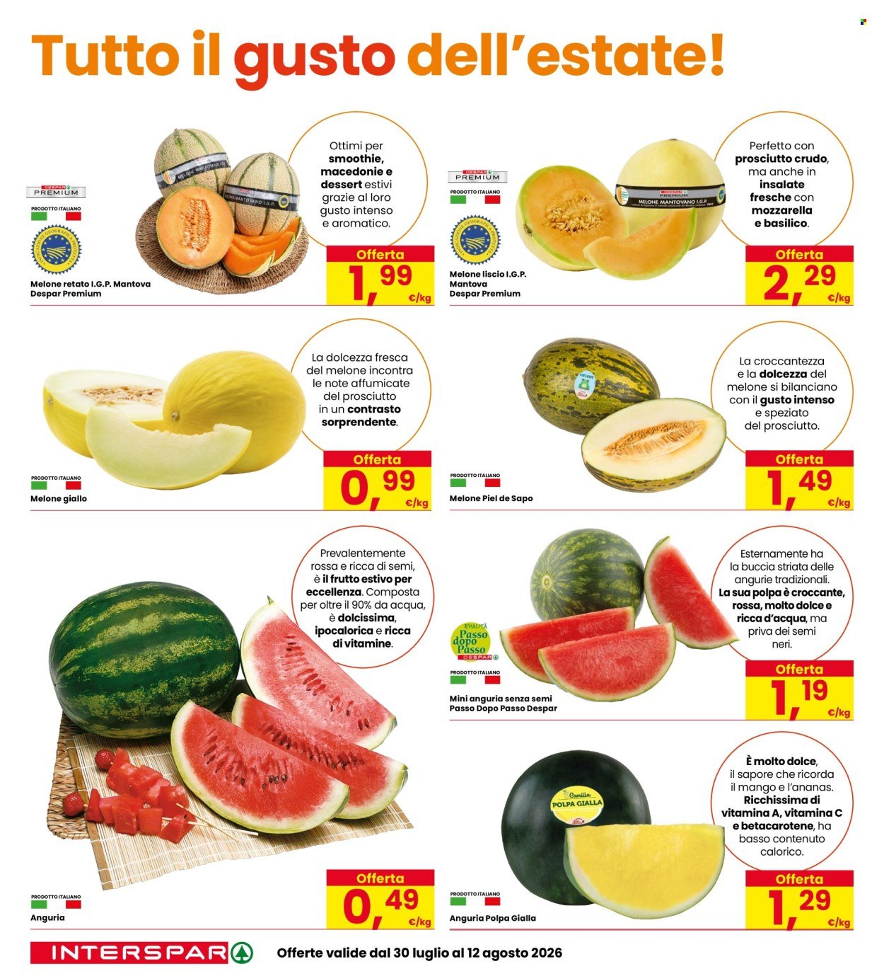 Volantino INTERSPAR - Sconti dal 20% al 50%