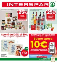 Volantino INTERSPAR - Sconti dal 20% al 50%