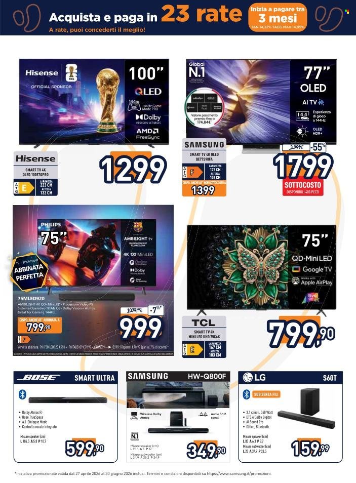 Volantino UNIEURO - Sottocosto (2026-05-22 - 2026-05-31)