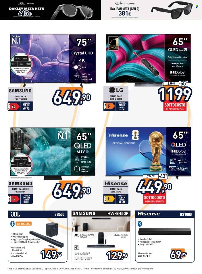 Volantino UNIEURO - Sottocosto (2026-05-22 - 2026-05-31)