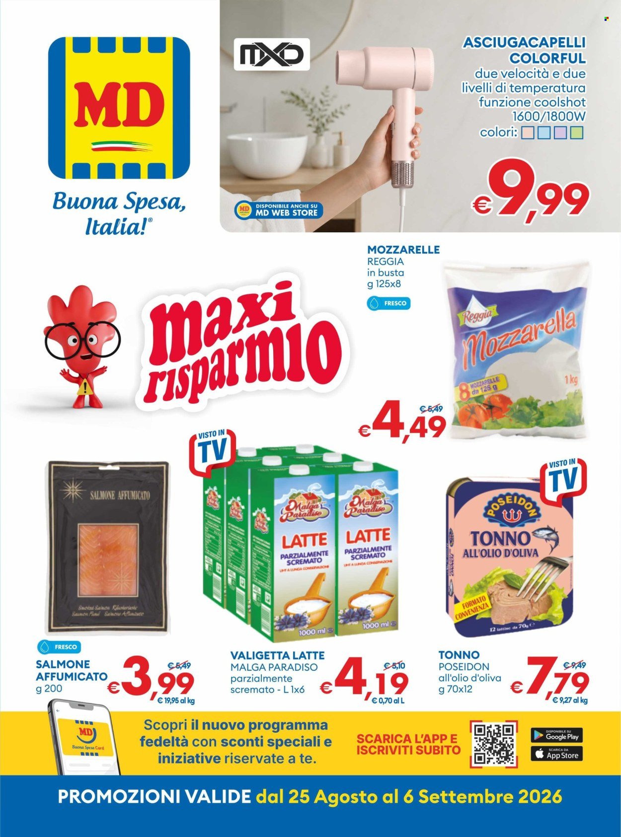 Volantino MD DISCOUNT - Da martedì 25 agosto 2026