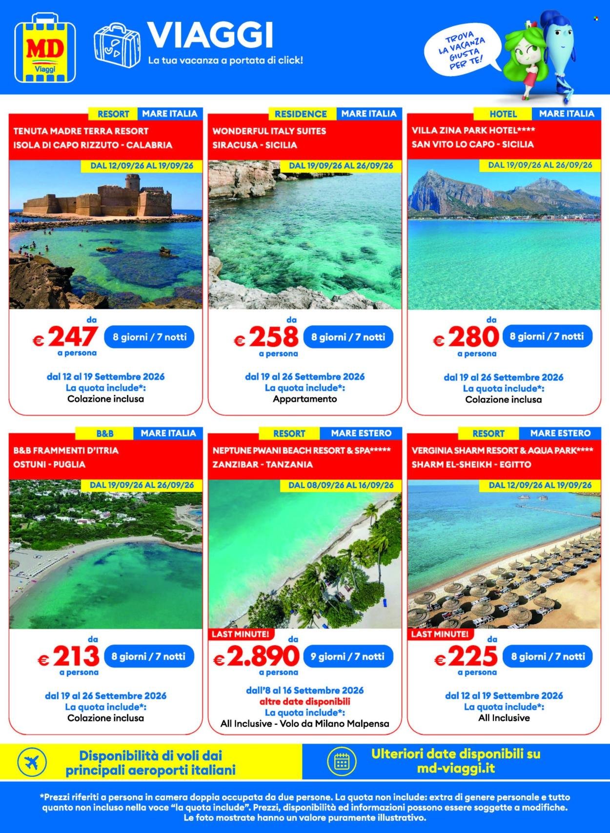 Volantino MD DISCOUNT - Da martedì 25 agosto 2026