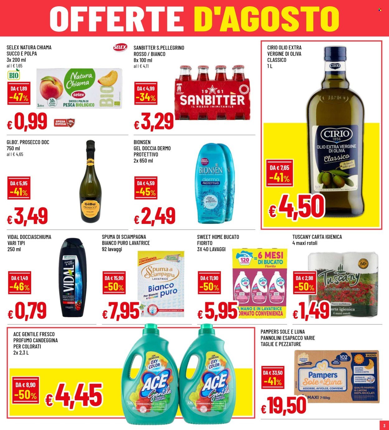 Volantino FAMILA - OFFERTE D'AGOSTO